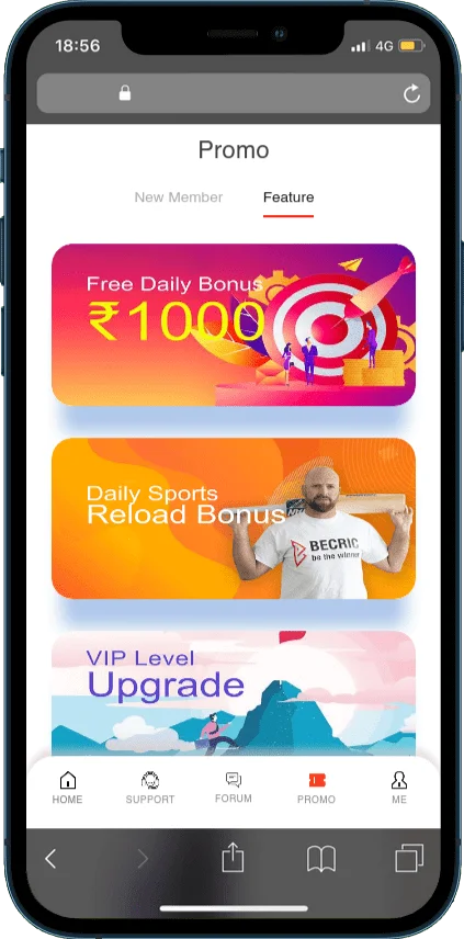 Becric Welcome Bonus & Promotions
